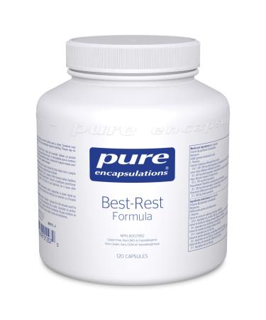 Pure Encapsulations Best-Rest Formula | Support the Onset of Sleep and Sleep Quality* | 120 Capsules