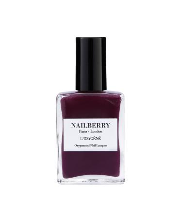 Nailberry L'Oxyg n Oxygenated Nail Lacquer | No Regrets 15ml | Polish for a Healthier Manicure & Long Lasting Colour | 12-Free Vegan Halal Cruelty & Gluten Free - Buy Online on GoSupps.com