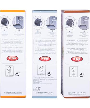  Tealounge Tealounge Capsules - Black tea assortment with 3 varieties (24 capsules) - Buy Online on GoSupps.com