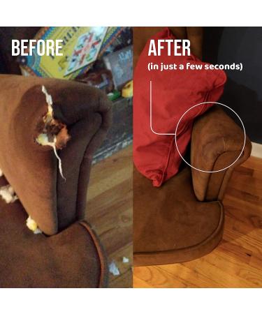 MastaPlasta Instant Upholstery Quality Self-Adhesive Repair Patch. XL Size. Brown Suede 11in x 8in / 28cm x 20cm. Easily Fix Sofas  Car Seats  Bags & More. Perfect for Most velvets! - Buy Online on GoSupps.com