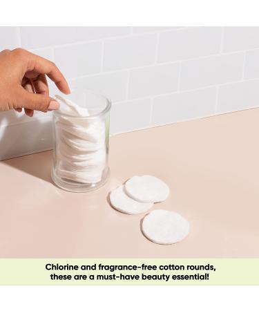 Sky Organics Organic Cotton Rounds (500 ct) - Biodegradable, Fragrance-Free, Ultra Absorbent Makeup Removal Pads - Buy Online on GoSupps.com