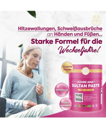 Tool Ana Sultan Paste for Women | Natural Herbal Relief for Menstrual & Menopausal Symptoms | Vegan & Cycle Regulator - Buy Online on GoSupps.com