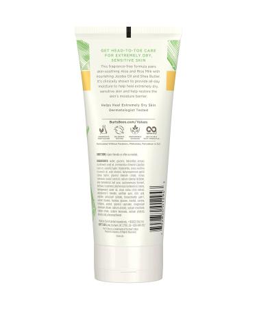 Burt's Bees Ultimate Care Healing Body Lotion - Aloe & Rice Milk for Sensitive Skin | 98.8% Natural | 6oz - International Shipping Available - Buy Online on GoSupps.com