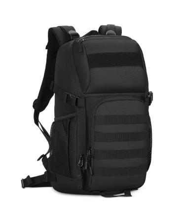 Vinbagge molle backpack men hiking backpack Tactical backpack school backpack 900d nylon several bags daypack 45l waterproof large trekking backpack shoulder bag men boys -black t -black - Buy Online on GoSupps.com