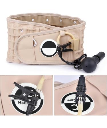 Premium Return Decompression Belts | Lumbar Support for Lower Back Pain Relief | Effective Back Traction Equipment (Color: SVA SVART) - Buy Online on GoSupps.com