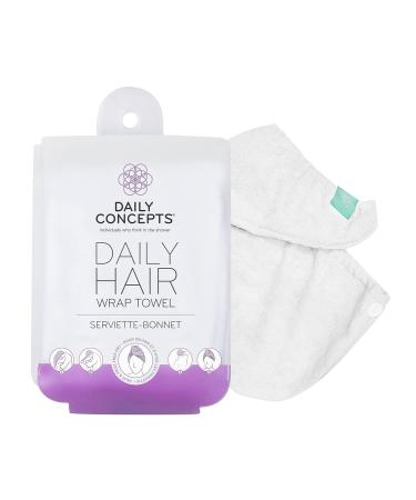 Daily Concepts Set: Body Scrubber, Facial Micro Scrubber, Hair Towel Wrap & Detox Massage Brush - Buy Online on GoSupps.com