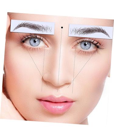 POPETPOP 5pcs Eyebrow Stickers Blush Makeup Brow Shaper Hair-like Eyebrows Stickers Artificial 4d Plate 21x15cm Brown - Buy Online on GoSupps.com