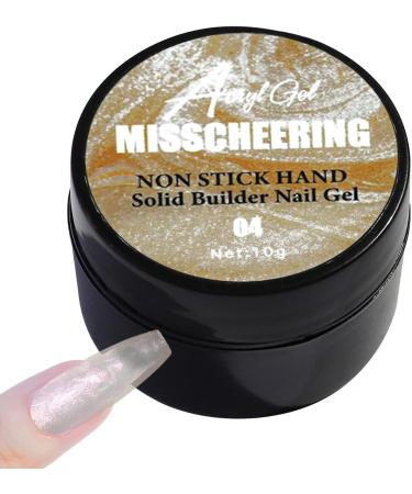 Solid Gel Nail Glue | Gel Nail Glue Hard Gel for Nails | Long-Lasting Hard Gel Manicure Art Building Gel for Nails Home Salon Use 04 - Buy Online on GoSupps.com