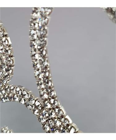 INERRA Silver Diamante Pick Birthday Cake Topper Spike Rhinestone Gem Decoration (21st) - Buy Online on GoSupps.com