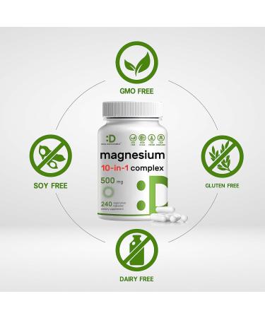 DEAL SUPPLEMENT Vitamin D3 10 000iu + K2 200mcg Softgels & Magnesium Complex Veggie Capsules Bundle Essential Sunshine Vitamins with Coconut Oil High Absorption Chelated Minerals 10-in-1 - Buy Online on GoSupps.com