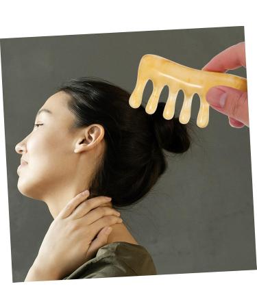 Buy Sewoart 2-Piece Jade Scalp Massager & Gua Sha Tools - Premium Massage Comb for Ultimate Relaxation - Buy Online on GoSupps.com