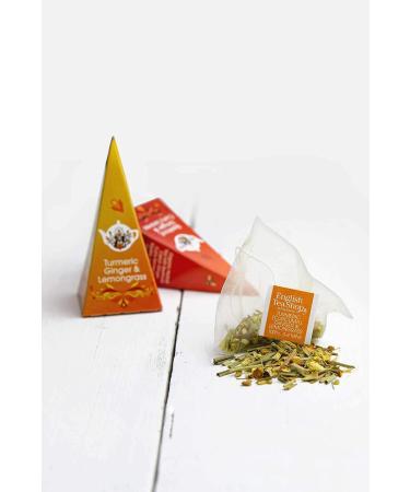 English Tea Shop Super Tea Prism Collection - 12 Pyramid Tea Bags, Fairtrade & Organic, 6 Flavours, 12 Count Pack - Buy Online on GoSupps.com
