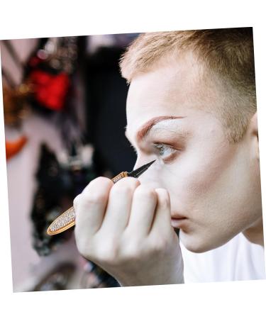 SOESFOUFU 3pcs Self Adhesive Mascara Self-adhesive Eye Liner Makeup Tools No Blooming Eye Liner Plastic Golden - Buy Online on GoSupps.com