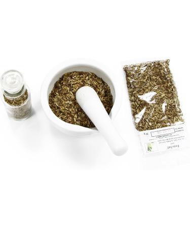  Feine W rze Premium Complete Fennel - Dried Herbs - Fennel Seeds Baking Spices Bread Spices Natural Spices Fennel Tea Gluten Free 20g - Buy Online on GoSupps.com