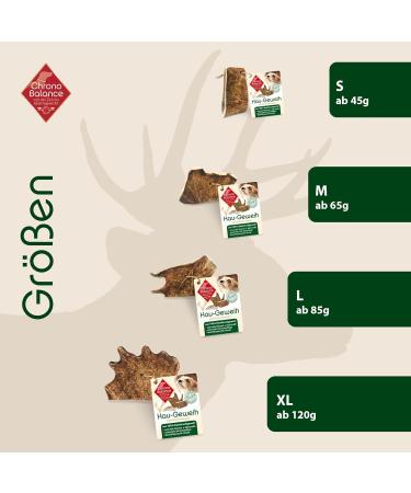 Chronobalance L Chewing Cake Stuff for Dogs - 100% Natural Antler Chew Toy for Dental Care Nutrients & Minerals - Premium Dog Snack - Buy Online on GoSupps.com