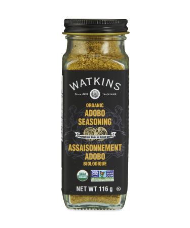Watkins Gourmet Organic Spice Jar Adobo Seasoning Non-GMO Kosher 116 g
