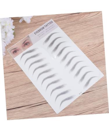 FOMIYES 6 Pcs 3d Eyebrow Stickers Water Proof Template Women's ze001x3pcs Blackx3pcs - Buy Online on GoSupps.com