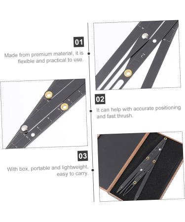 Beavorty Eyebrow Scale Eyebrow Stencil Makeup Ratio Eyebrow Measure Tool Eyebrow Shaping Kit for Women - Buy Online on GoSupps.com