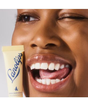 Lanolips Banana Balm Lip Sheen - Creamy Conditioning Gloss for Lasting Hydration - 12.5g - Buy Online on GoSupps.com