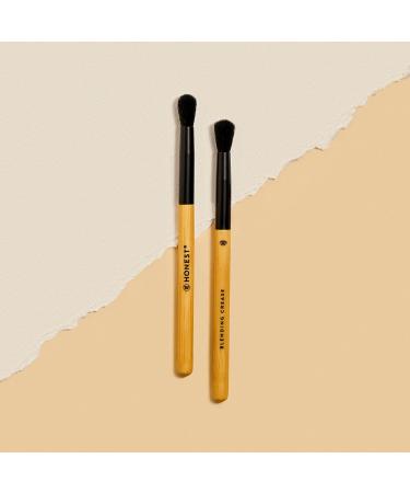 Honest Beauty Blending Crease Eyeshadow Brush - Cruelty Free Tapered Design Renewable Bamboo & Synthetic Bristles | International Shipping Available - Buy Online on GoSupps.com