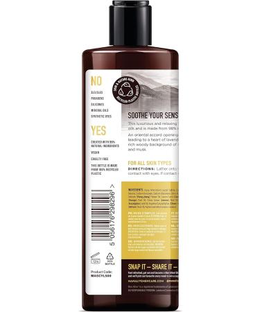 MAN ALIVE Cedarwood & Ylang Shower Gel for Men 500ml - Vegan Formula - Ideal Men's Grooming Gift - SLS Free - Pack of 1 - Buy Online on GoSupps.com