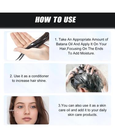 2PCBio Batana Oil for Hair Growth Organic Batana Oil for Hair Batana Oil Organic for Growth Hair Improves the Radiance of Hair - Buy Online on GoSupps.com