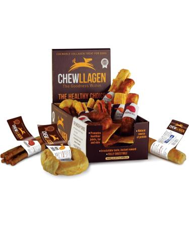 *New* Chewllagen Beef Chips 6 Inch (Pack of x 10) Healthy Choice Dog Chew and Treat SLCP - Buy Online on GoSupps.com
