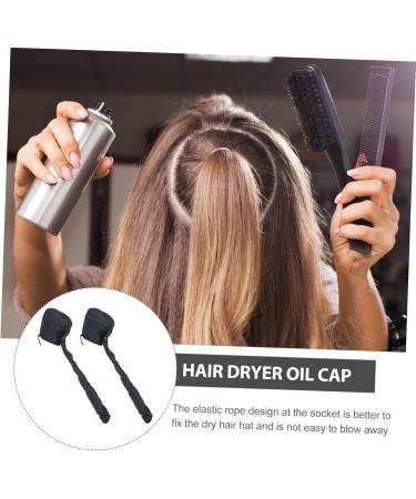 TOVINANNA 2pcs Dry Hair Cap Hair Heat Caps Thermal Hair Caps Home-use Hats Heat Cap for Hair Blower Dryer Hat - Buy Online on GoSupps.com