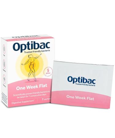 OptiBac One Week Flat 7 Sachets 7 Servings (Pack of 1)