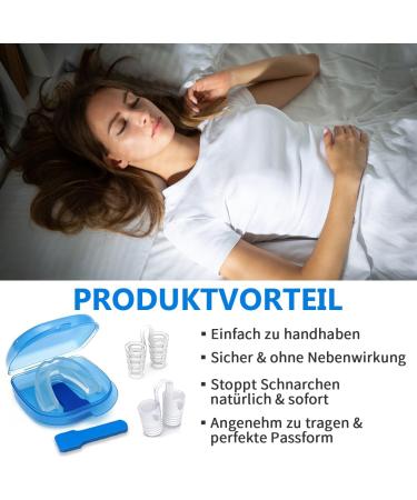 Anti Snoring Device | Reusable Snoring Stopper for Instant Relief & Better Sleep - Buy Online on GoSupps.com
