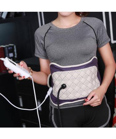 Shaple Electric Waist Massage Belt | Portable Heated Support for Dysmenorrhea Back & Stomach Pain Relief - International Shipping - Buy Online on GoSupps.com