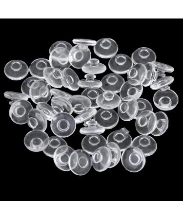Hagsnec 25 Pairs Round Silicone Eyeglasses Nose Pads - Comfortable & Durable Eyewear Accessories for International Shipping - Buy Online on GoSupps.com
