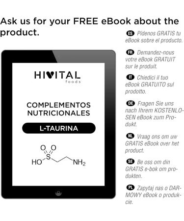 L-Taurine 1000 mg. 240 vegan capsules for 4 months. Taurine is an amino acid that improves memory and concentration fights stress and anxiety and increases strength and endurance. - Buy Online on GoSupps.com