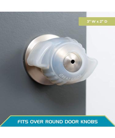 Able Life EZ Doorknob Grips - Set of 2 for Arthritis & Senior Living | Easy Door Opening Aids - Buy Online on GoSupps.com