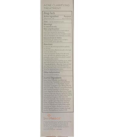 Shop SkinMedica Acne Clarifying Treatment - Reduce Post-Acne Marks & Strengthen Skin Barrier | 2 Fl Oz - International Shipping Available - Buy Online on GoSupps.com