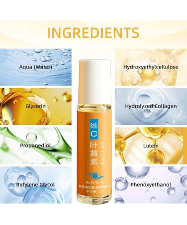 Luteine Eye Essence Oil Luteine Eye Oil Luteine Huile Essentielle De Lut ine VC Pour Les Yeux Huile Essentielle De Lut ine Pour Les Yeux Pour Att nuer Les Poches Sous Les Yeux Et Les Cernes (8ml 5PC) 5PC 8 ml (Lot de 1) - Buy Online on GoSupps.com