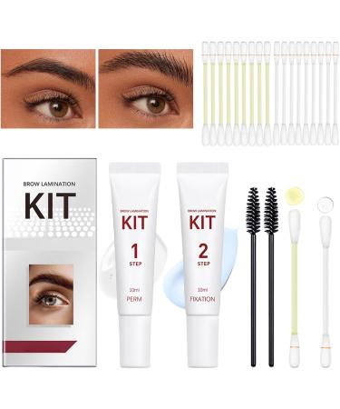 Eyebrow Dye Kit - Lash Lift And Tint Kit | Lash Lift Kit | Lasting Eyebrow Dye Kit Mild | Lash And Brow Tint Kit | Fuller And Messy Eyebrows Kit | Professional Formula Brow Tint For Salon & Home Use - Buy Online on GoSupps.com