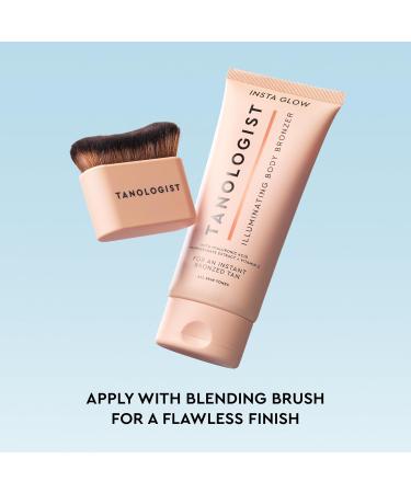 Tanologist Instaglow Illuminating Bronzer - Instant Self Tanner with Hyaluronic Acid & Vitamin C | Natural & Vegan | 5.75 fl. oz - Best for Lasting Glow - Buy Online on GoSupps.com
