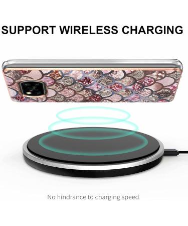 Miago Slim Marble Case for Xiaomi Poco X3 NFC | TPU Bumper Protective Cover | Rose Scale Design - Buy Online on GoSupps.com