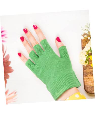 Healeved 6 Pairs Gel Gloves Half Finger Gloves Skin Care Gloves Fingerless Sleeping Gloves Dry Hand Gloves Moisturizing Gloves Moisturizing Hand Gloves Miss at Night Knitting Lotion - Buy Online on GoSupps.com