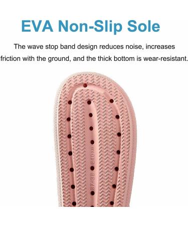 Buy GLSAYZU Pummy Original Women's Cozy Slides - Soft Non-Slip Thick Sole Bathing Shoes for Men & Women - EU Size 42/43 - Black - Buy Online on GoSupps.com