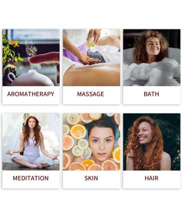 Indian Sandalwood Essential Oil - Pure Oil for Skin, Diffuser, Hair & Perfume - 10ml for Aromatherapy & Relaxation - Buy Online on GoSupps.com