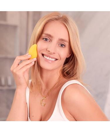 Beauty Blender Makeup Sponge - Non-Latex Glov Mango for Liquid & Powder 1 Piece | Top Quality Cosmetic Sponges for Flawless Application - Buy Online on GoSupps.com
