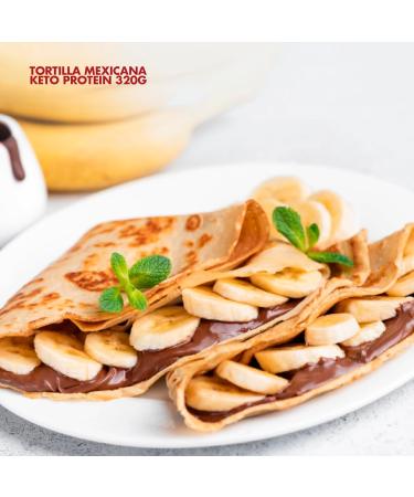 Keto Protein BestDiet - Tortillas de bl avec -35% de glucides en moins que les tortillas conventionnelles 22% de prot ines en plus 3 paquets de 8 tortillas mexicaines 320 g - Buy Online on GoSupps.com
