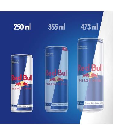 Buy Red Bull Energy Drink 24-Pack (250ml Cans) - International Shipping Available - Germany Trays - Buy Online on GoSupps.com