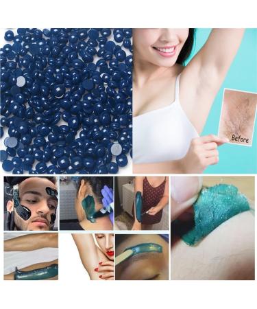 Hard Wax Beads at Home Painless Hair Removal 400g/14.11 oz.Brazilian Hair Removal Wax Beads for Face Eyebrow Back Chest Bikini Areas Legs Large Refill Pearl Beads with 10 Wax Sticks (Chamomile) - Buy Online on GoSupps.com
