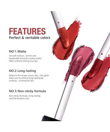 Mimore Matte Lipstick Gift Set - 4-Pack Long-Lasting Waterproof & Fashionable Colors - Smooth Plush Finish - Buy Online on GoSupps.com