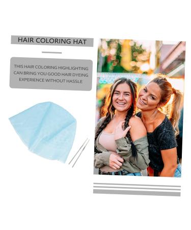 Minkissy Cold Silicone Hair Coloring Set - 22x16cm Brush & Hut for Easy Application | High-Quality Hair Dye Tools - Buy Online on GoSupps.com