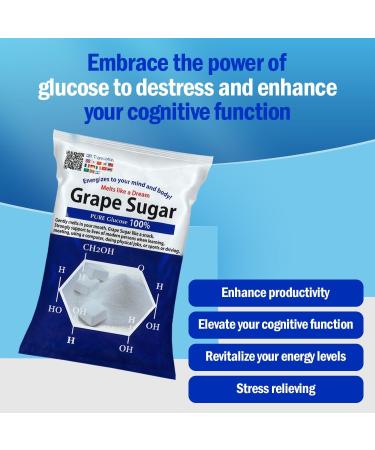 100% Pure Natural Glucose Candy Supplement | Boost Energy & Focus for Students Athletes & Workers - Shop Internationally - Buy Online on GoSupps.com