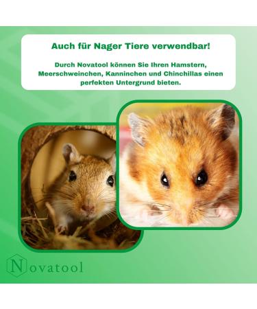 Novatool 6x Terrarium Brick - 48L Coconut Substrate for Aquariums & Small Animals | Perfect for Reptiles Rabbits and Hamsters - Buy Online on GoSupps.com